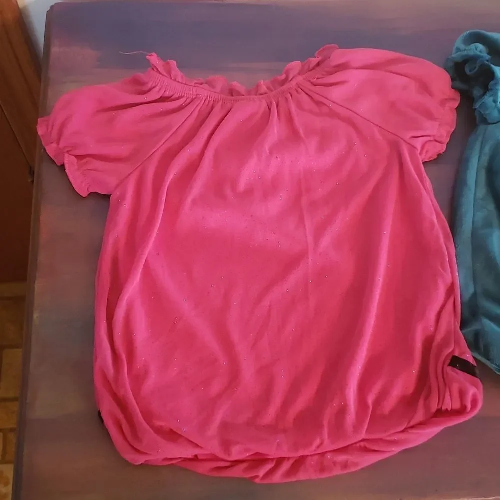 Cute Pair of Healthtex Girls Tops Sz 18 Mos